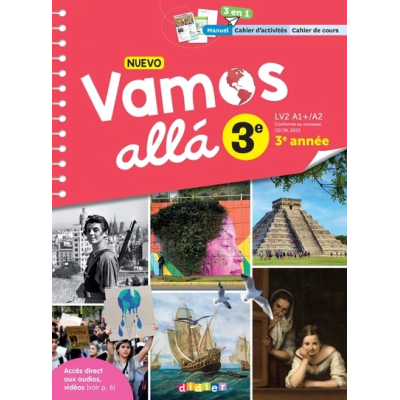 NUEVO VAMOS ALLA 3E - ED. 2024 - MANUEL-CAHIER ELEVE