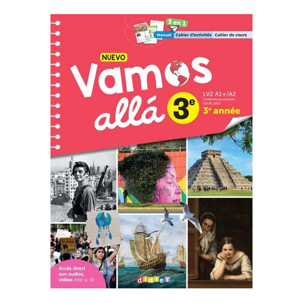 NUEVO VAMOS ALLA 3E - ED. 2024 - MANUEL-CAHIER ELEVE