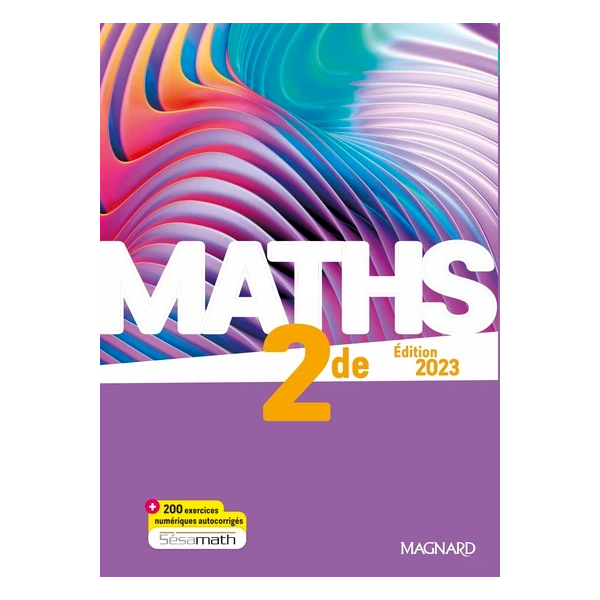 MATHS 2DE (2023) - MANUEL ELEVE