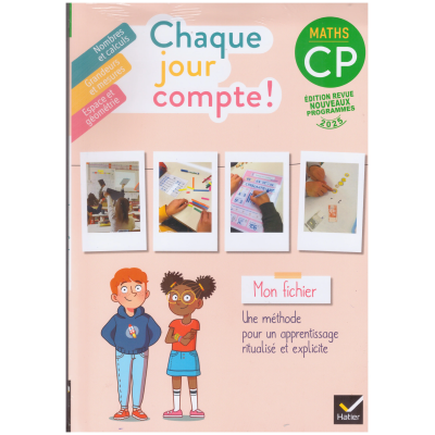 CHAQUE JOUR COMPTE - MATHS CP - ED. 2025 - FICHIER ELEVE