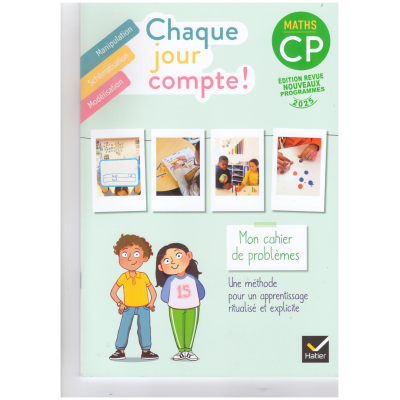 CHAQUE JOUR COMPTE - MATHS CP - ED. 2025 - CAHIER DE PROBLEMES