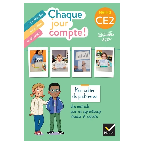 CHAQUE JOUR COMPTE - MATHS CE2 - ED. 2025 - CAHIER DE PROBLEMES