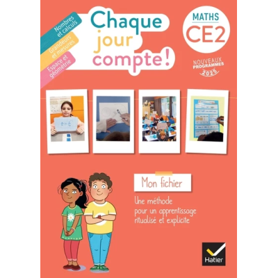 CHAQUE JOUR COMPTE - MATHS CE2 - ED. 2025 - FICHIER ELEVE