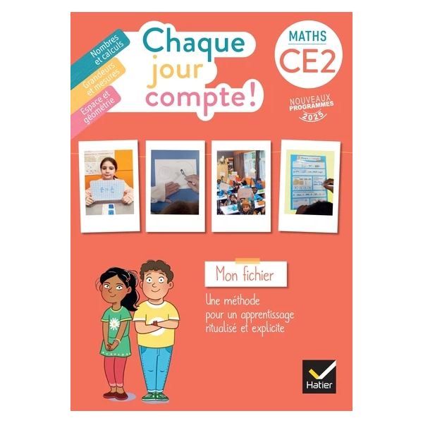CHAQUE JOUR COMPTE - MATHS CE2 - ED. 2025 - FICHIER ELEVE