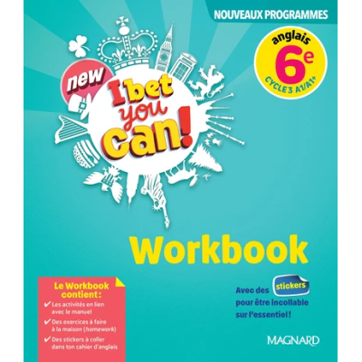 NEW I BET YOU CAN! 6E (2025) - WORKBOOK