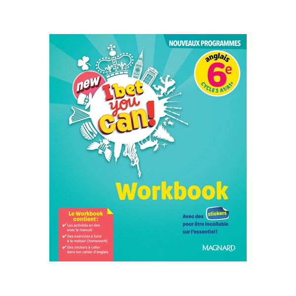 NEW I BET YOU CAN! 6E (2025) - WORKBOOK