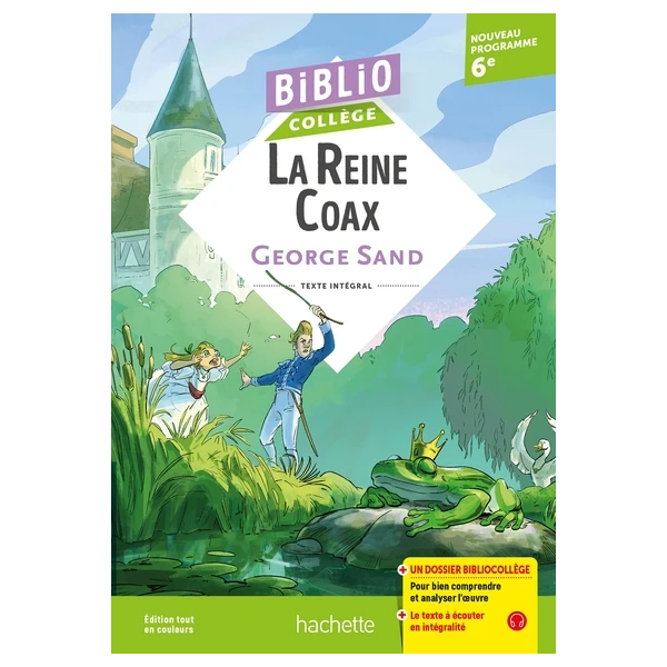 BIBLIOCOLLEGE - LA REINE COAX, GEORGE SAND