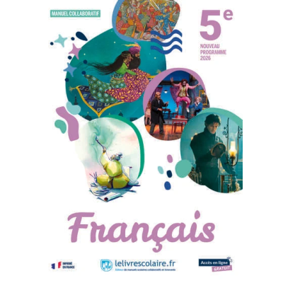 FRANCAIS 5E 2026 - MANUEL