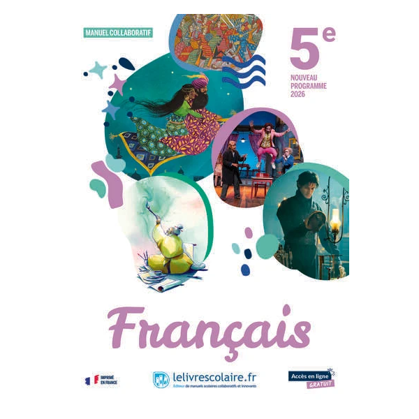 FRANCAIS 5E 2026 - MANUEL